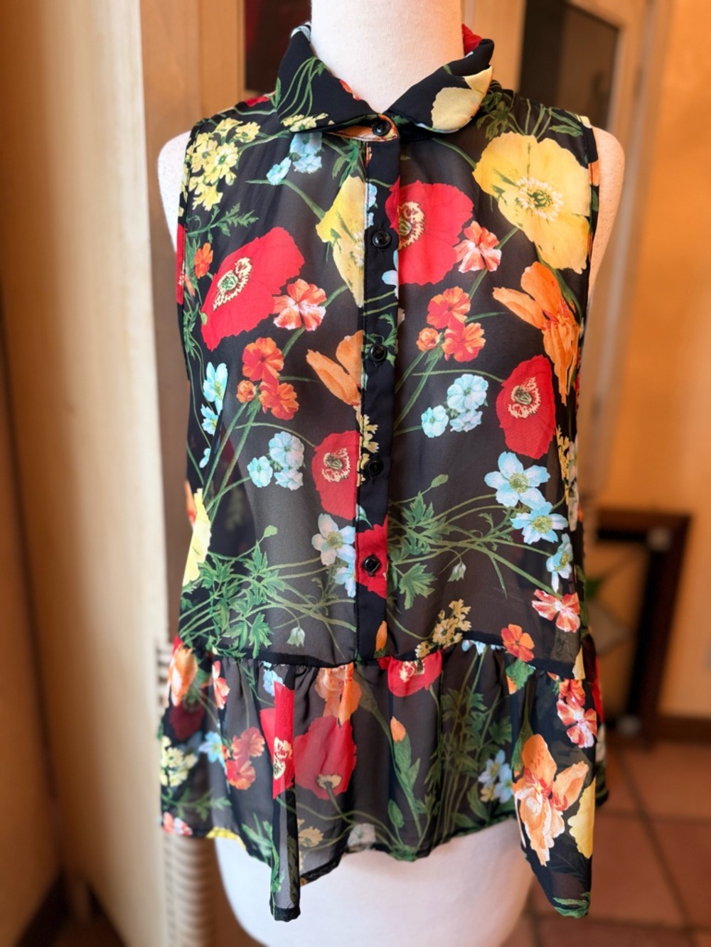 Peplum Blouse